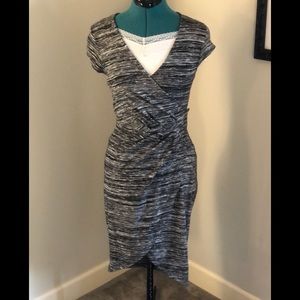 FRENCH CONNECTION jersey wrap dress